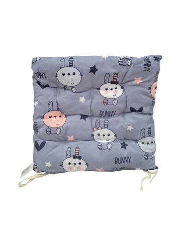 Μαξιλάρι καρέκλας παιδικό - 40x40cm - 720203 - Dark Grey