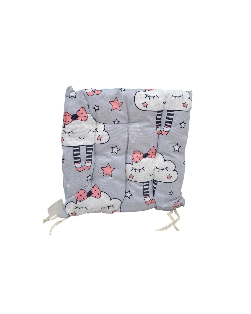 Μαξιλάρι καρέκλας παιδικό - 40x40cm - 720203 - Light Grey