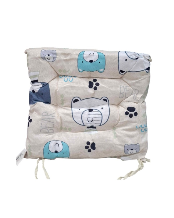 Μαξιλάρι καρέκλας παιδικό - 40x40cm - 720204 - Beige