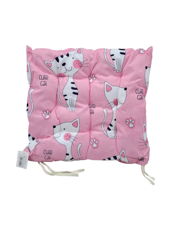 Μαξιλάρι καρέκλας παιδικό - 40x40cm - 720204 - Light Pink