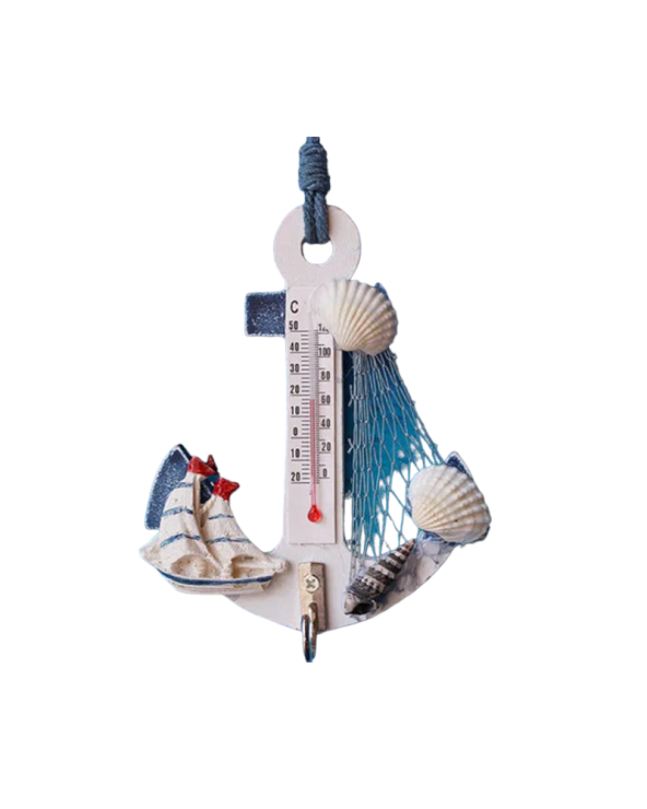 Σετ διακοσμητικά Souvenir - Θερμόμετρο Κρεμάστρα - 8 τεμάχια - SF090 - 921058