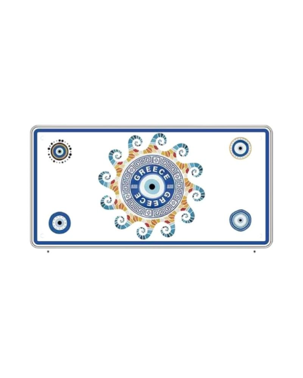 Μεταλλική πινακίδα Souvenir - 12pcs - Greece - 15x30cm