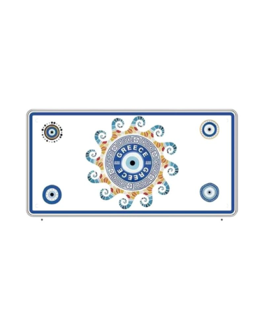 Μεταλλική πινακίδα Souvenir - 12pcs - Greece - 15x30cm