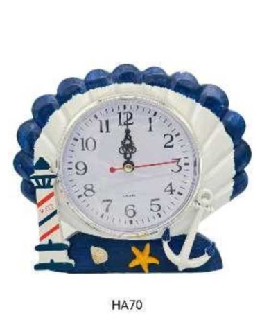 Σετ διακοσμητικά Souvenir - Ρολόι - 2 τεμάχια - HA-70 - 921294