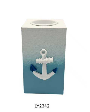 Σετ διακοσμητικά Souvenir - Βάση κεριού - LY2342 - 4 τεμάχια - 921492