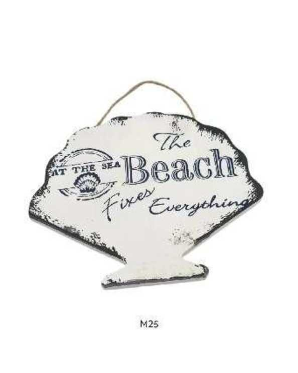 Σετ διακοσμητικά Souvenir - Κοχύλι κρεμαστό - 2 τεμάχια - M25 - 921133