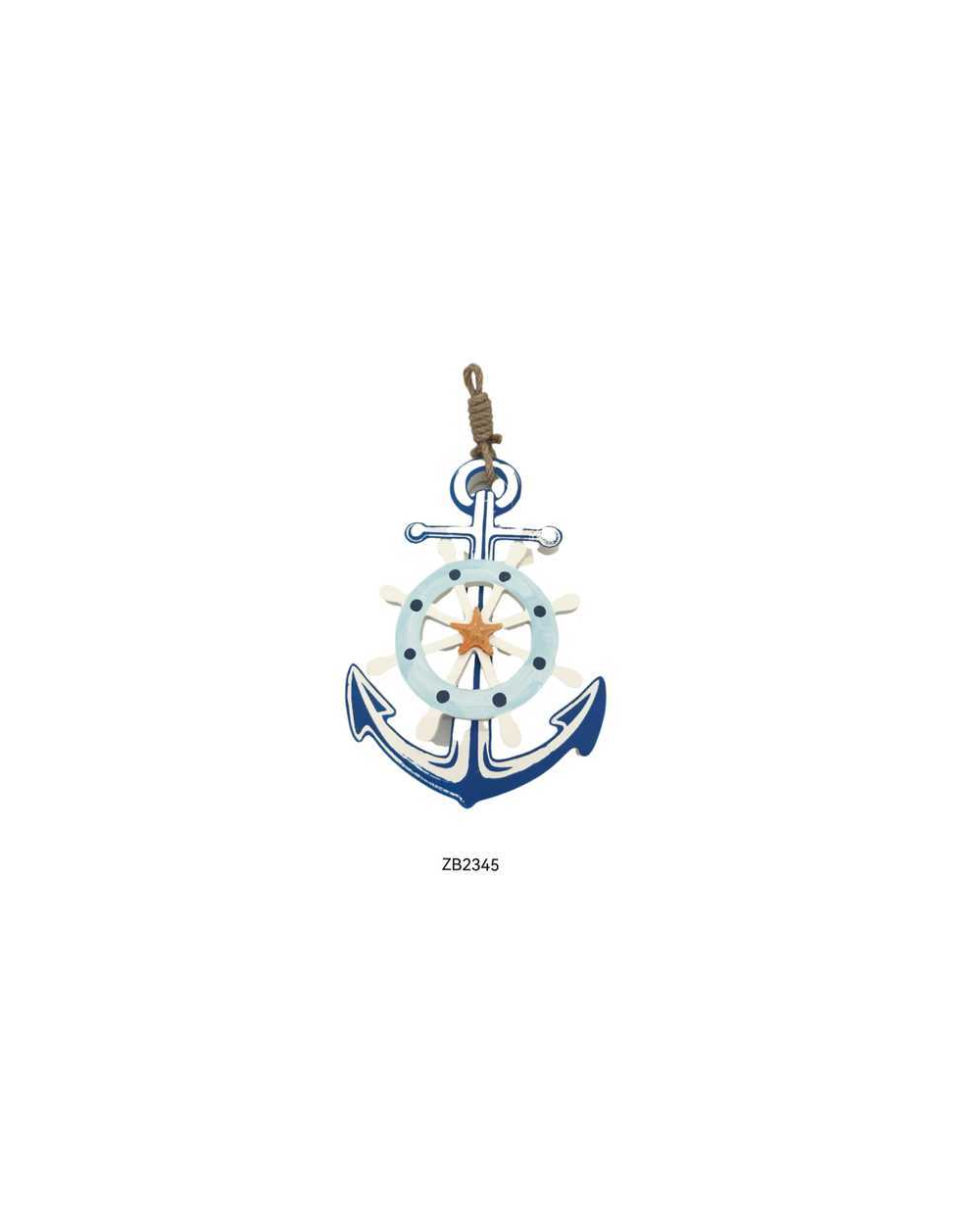 Σετ διακοσμητικά Souvenir - Άγκυρα - 4 τεμάχια - ZB2345 - 921188