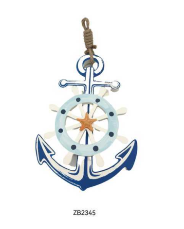 Σετ διακοσμητικά Souvenir - Άγκυρα - 4 τεμάχια - ZB2345 - 921188