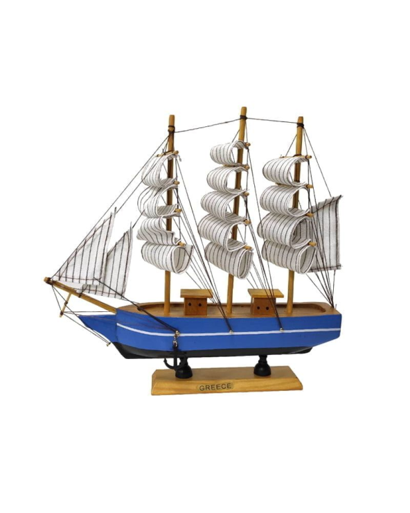 Διακοσμητικό Souvenir - Καραβάκι ιστιοφόρο - 8-10cm