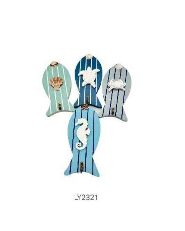 Σετ διακοσμητικά Souvenir - Κρεμαστό - 4 τεμάχια - LY2321 - 921362