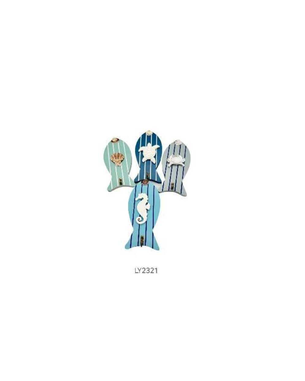 Σετ διακοσμητικά Souvenir - Κρεμαστό - 4 τεμάχια - LY2321 - 921362