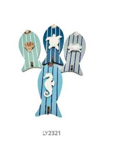 Σετ διακοσμητικά Souvenir - Κρεμαστό - 4 τεμάχια - LY2321 - 921362