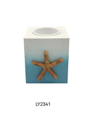 Σετ διακοσμητικά Souvenir - Βάση κεριού - LY2341 - 4 τεμάχια - 921485