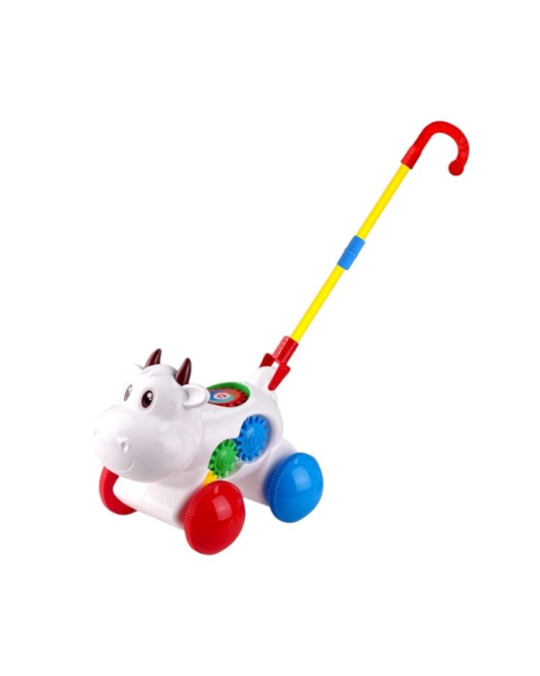 Συρόμενο παιχνίδι Αγελαδίτσα - 0516 - 117287 - White