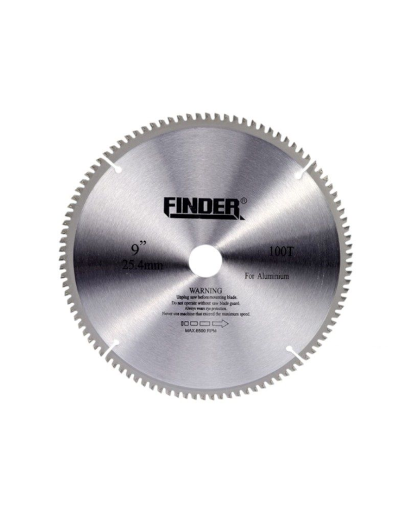 Δίσκος κοπής αλουμινίου - TCT - 9" - Φ235 - 100T - Finder