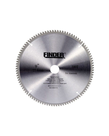 Δίσκος κοπής αλουμινίου - TCT - 9" - Φ235 - 100T - Finder