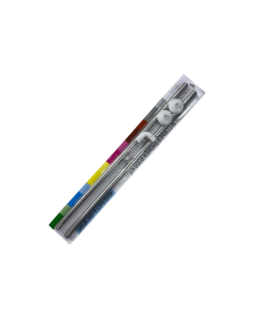 Βέργα κουρτίνας μπάνιου - Γωνιακή - CS-2180S - 80*80cm