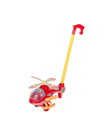 Συρόμενο παιχνίδι Αεροπλανάκι - 8581A - 117270 - Red
