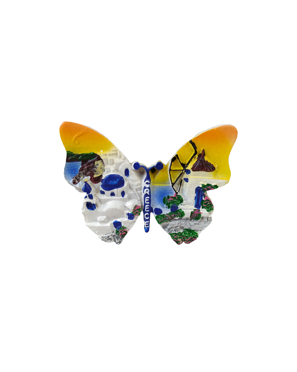 Tουριστικό μαγνητάκι Souvenir – Σετ 12pcs - Resin Magnet - Santorini/Greece