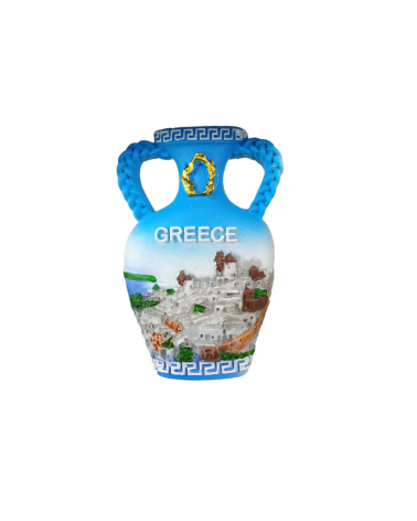 Tουριστικό μαγνητάκι Souvenir – Σετ 12pcs - Resin Magnet - Greece