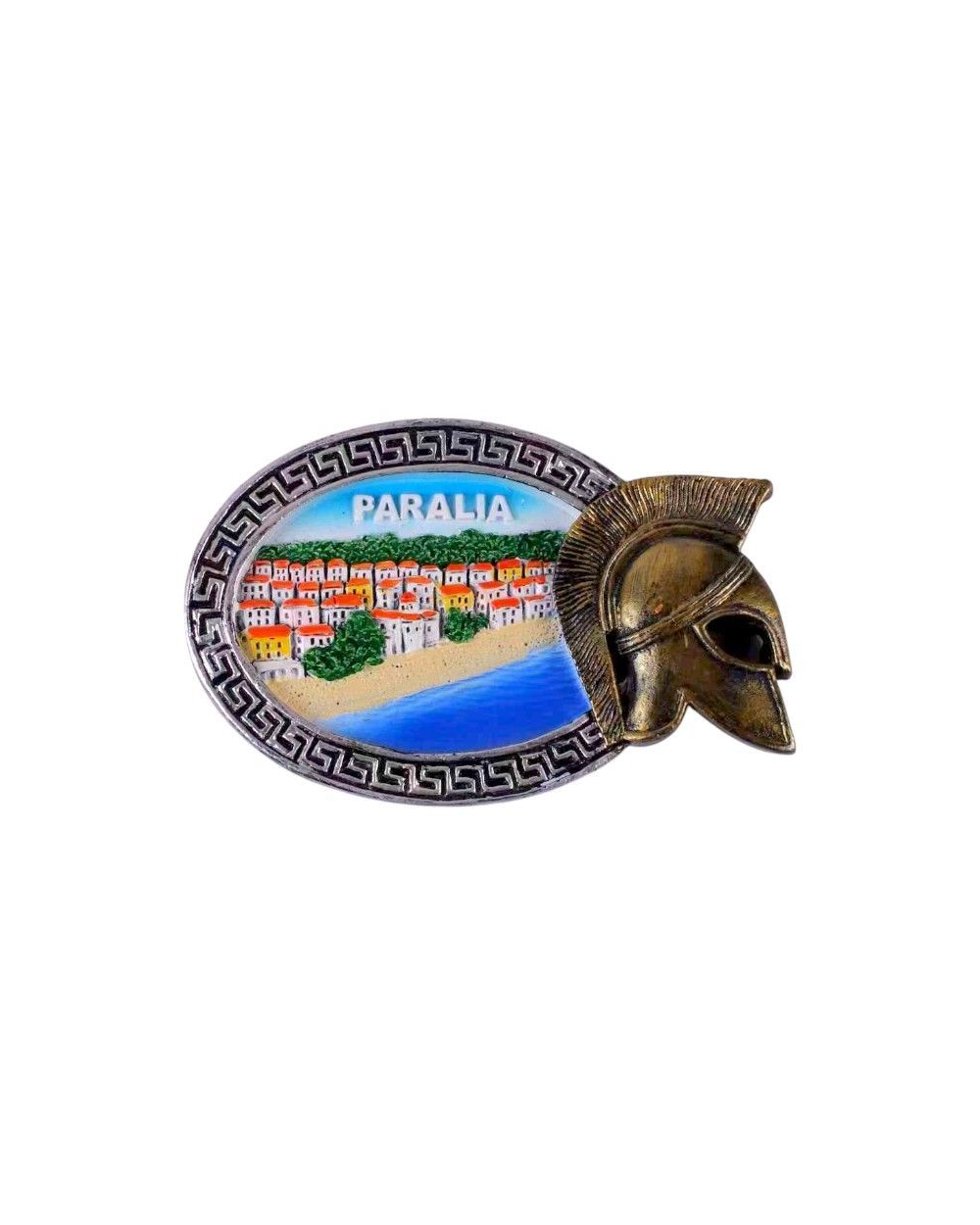 Tουριστικό μαγνητάκι Souvenir – Σετ 12pcs - Resin Magnet - Paralia