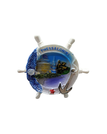 Tουριστικό μαγνητάκι Souvenir – Σετ 12pcs - Resin Magnet - Thessaloniki
