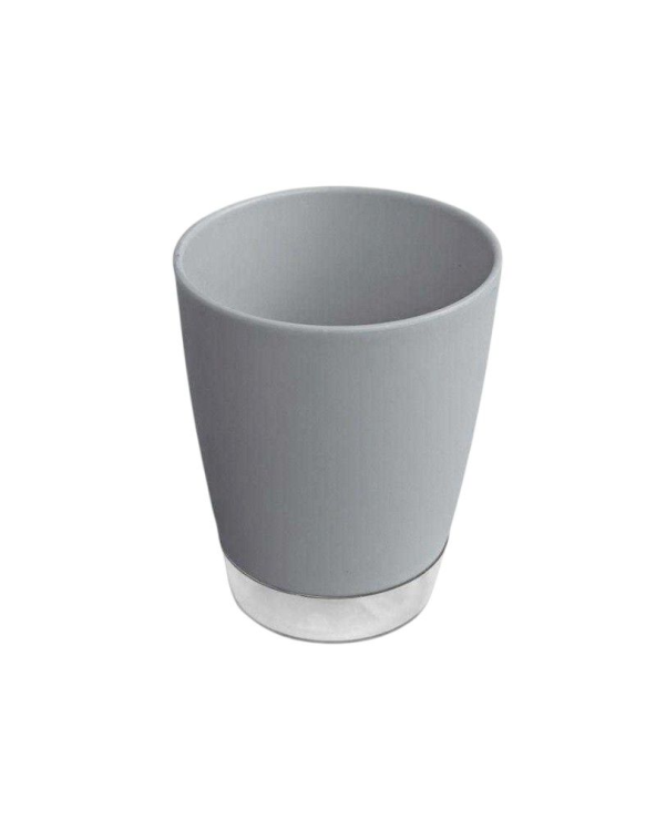 Θήκες οδοντόβουρτσας πλαστικές σε σετ 5Χ - Grey