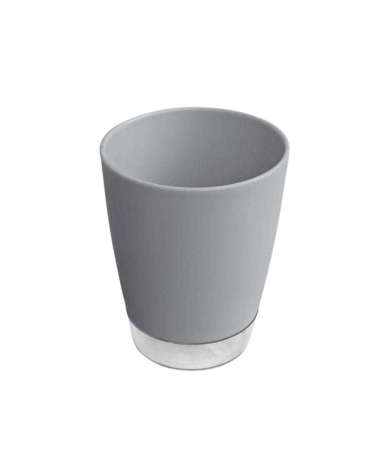 Θήκες οδοντόβουρτσας πλαστικές σε σετ 5Χ - Grey