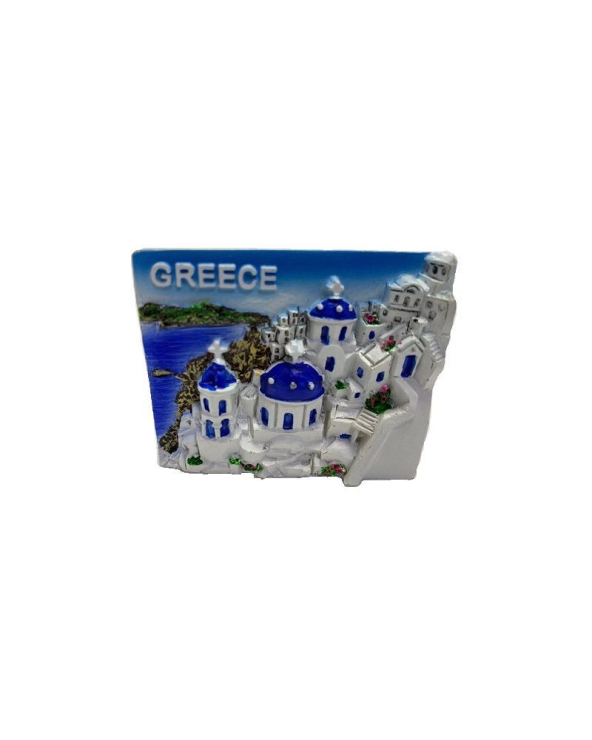 Tουριστικό μαγνητάκι Souvenir – Σετ 12pcs - Resin Magnet - Greece - 678011