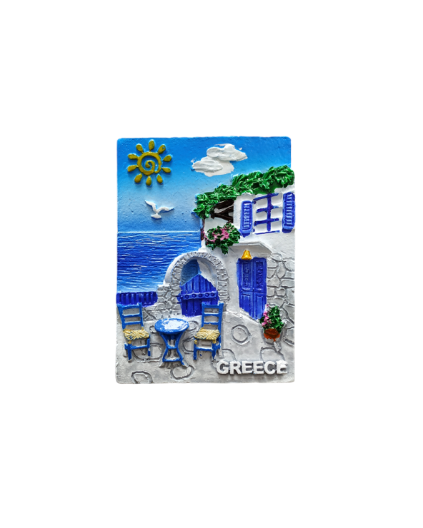 Tουριστικό μαγνητάκι Souvenir – Σετ 12pcs - Resin Magnet - Greece