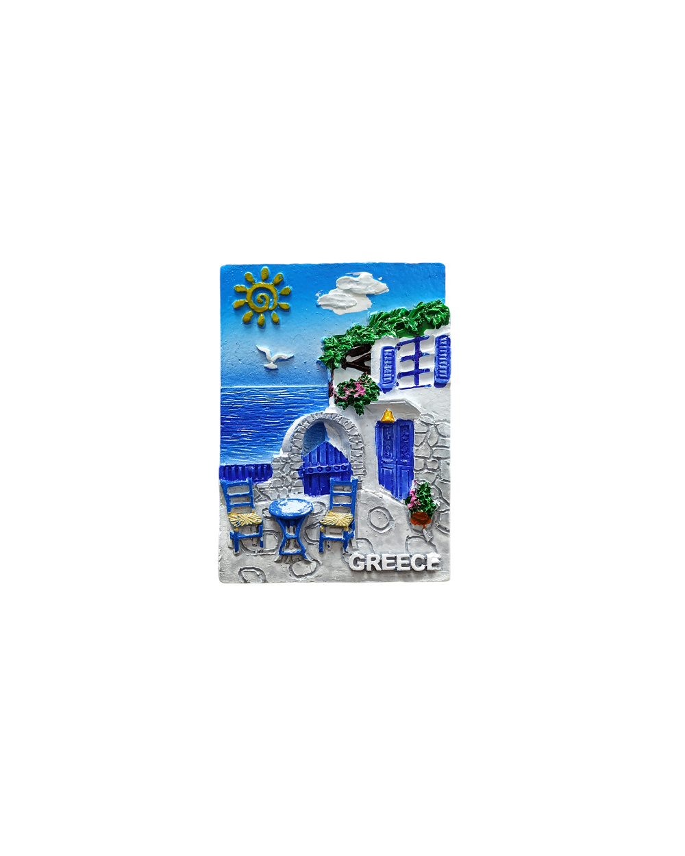 Tουριστικό μαγνητάκι Souvenir – Σετ 12pcs - Resin Magnet - Greece