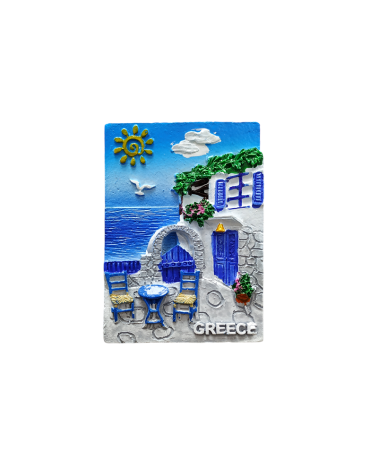 Tουριστικό μαγνητάκι Souvenir – Σετ 12pcs - Resin Magnet - Greece