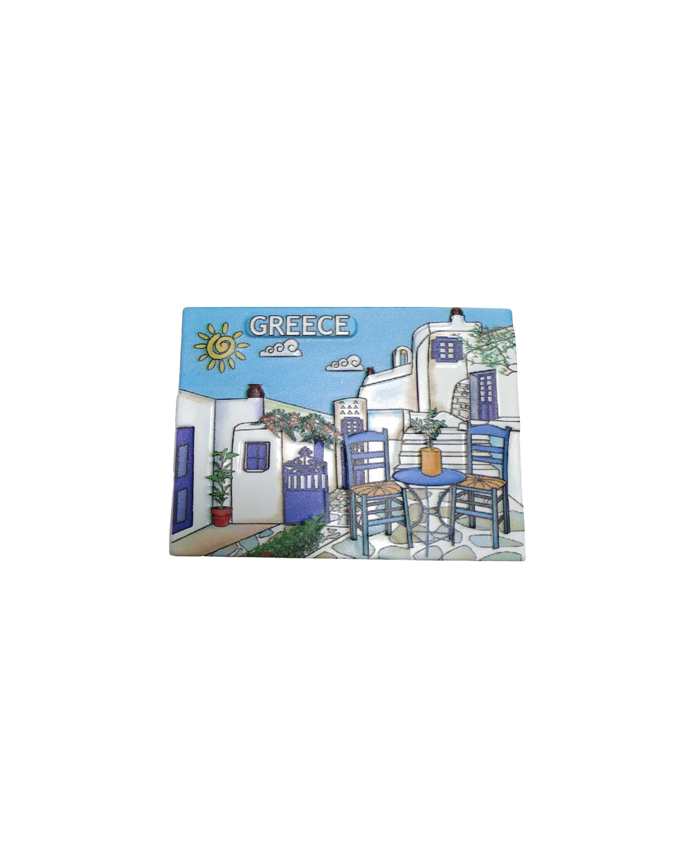 Tουριστικό μαγνητάκι Souvenir – Σετ 12pcs - Resin Magnet - Greece