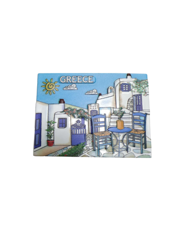 Tουριστικό μαγνητάκι Souvenir – Σετ 12pcs - Resin Magnet - Greece