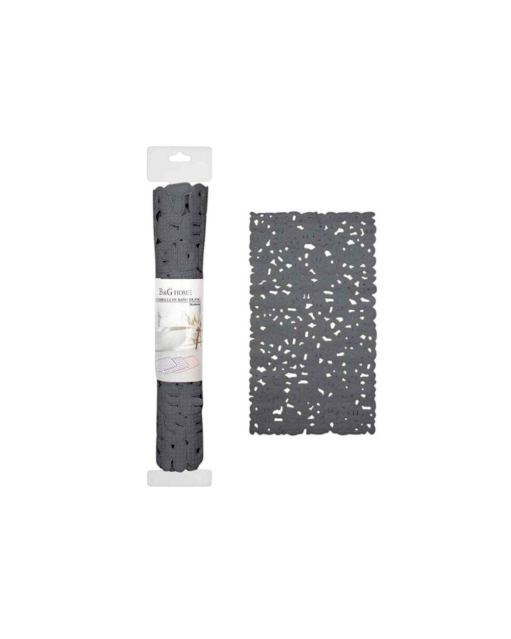 Αντιολισθητικό πατάκι μπάνιου - M0831 - 36x66cm - Grey
