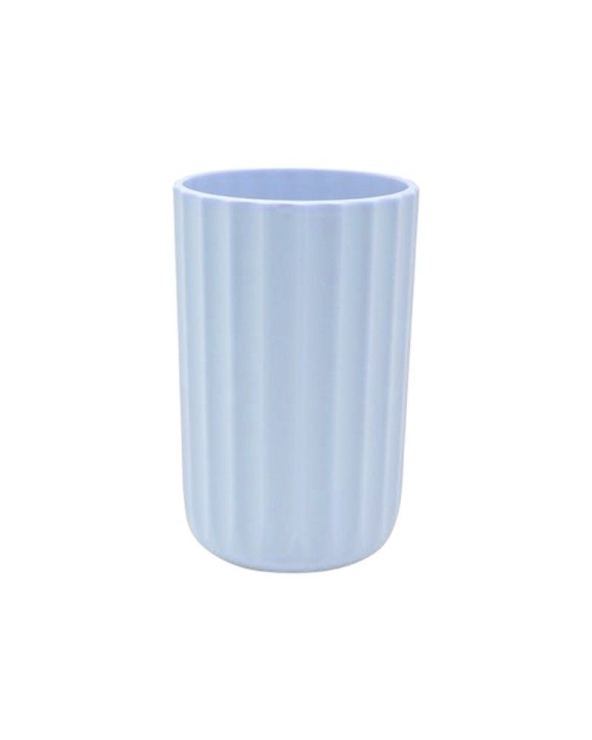 Θήκες οδοντόβουρτσας πλαστικές σε σετ 5Χ - Light Blue