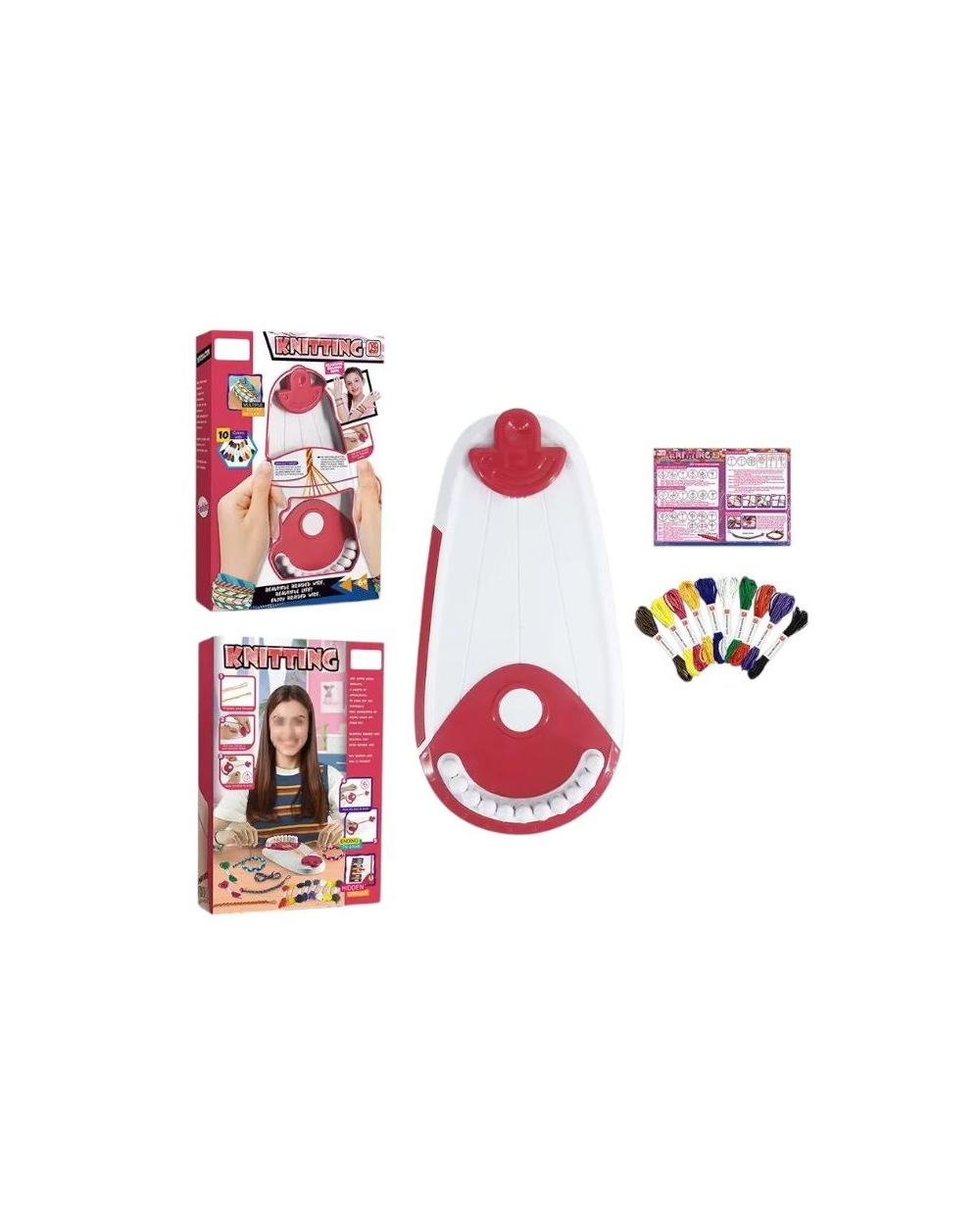 Παιδική μηχανή πλεξίματος DIY - 918