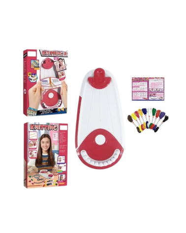 Παιδική μηχανή πλεξίματος DIY - 918