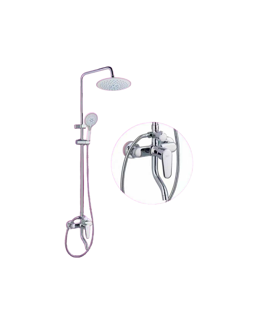 Στήλη ντουζιέρας με μπαταρία - 2