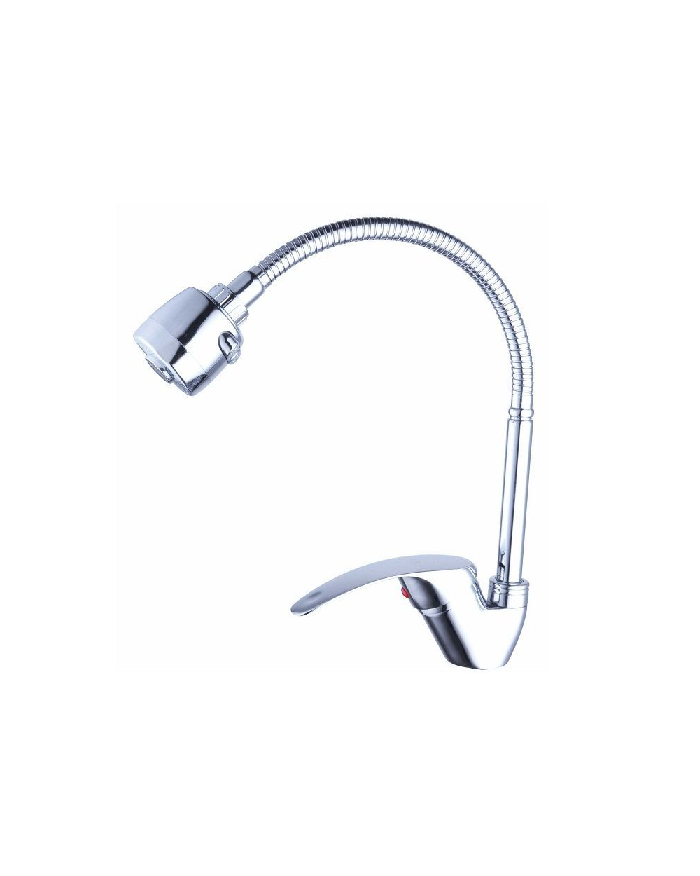 Μπαταρία βρύσης κουζίνας με εύκαμπτο σπιράλ - 0788 - Idamix