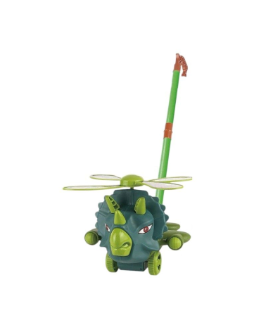 Συρόμενο παιχνίδι Δεινόσαυρος - 198-27 - 117272 - Green