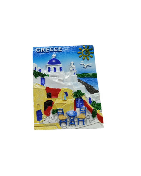 Tουριστικό μαγνητάκι Souvenir – Σετ 12pcs - Resin Magnet - Greece