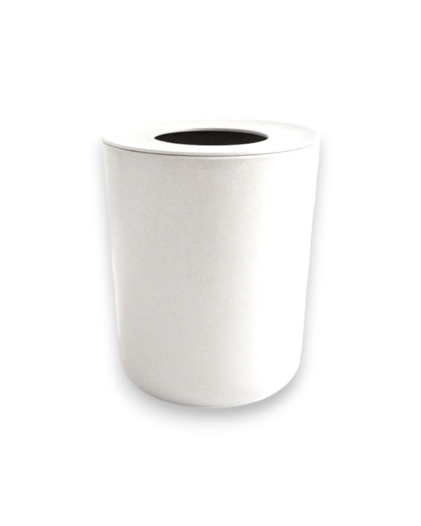 Κάδος απορριμμάτων μπάνιου πλαστικός - White