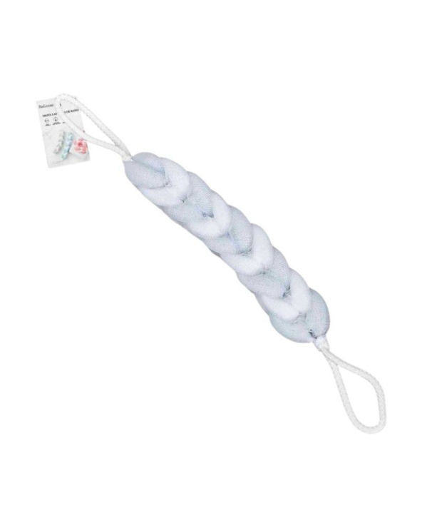 Σφουγγάρια μπάνιου δίχτυ σε σετ 6Χ - Light Blue