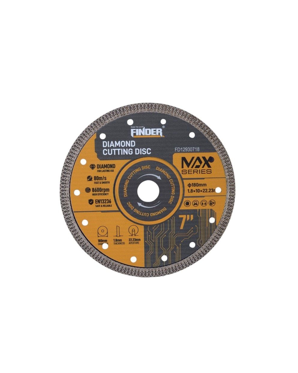 Διαμαντόδισκος - 7"/180mm - Finder