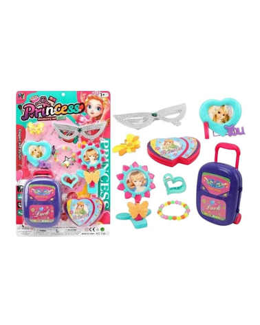 Παιδικό σετ ομορφιάς με βαλιτσάκι - T66-5