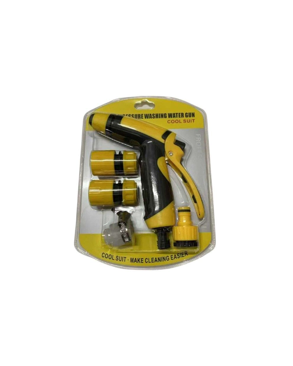 Σετ πιστόλι και ταχυσύνδεσμοι για λάστιχο ποτίσματος - 5pcs