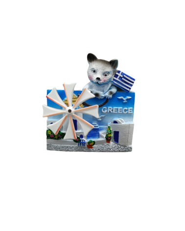 Tουριστικό μαγνητάκι Souvenir – Σετ 12pcs - Resin Magnet - Greece