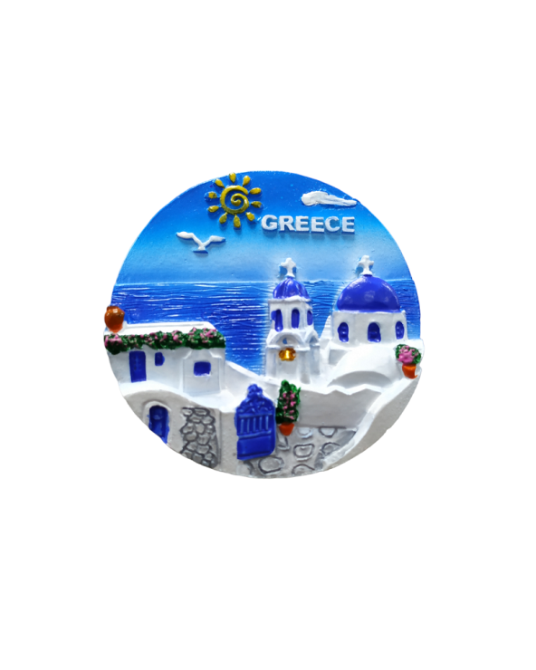 Tουριστικό μαγνητάκι Souvenir – Σετ 12pcs - Resin Magnet - Greece