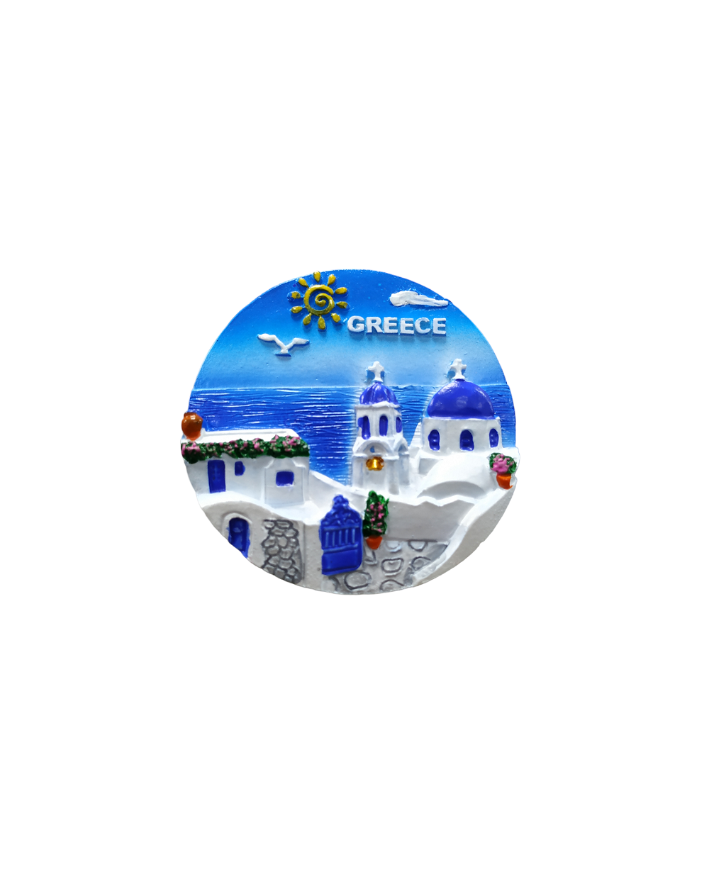 Tουριστικό μαγνητάκι Souvenir – Σετ 12pcs - Resin Magnet - Greece